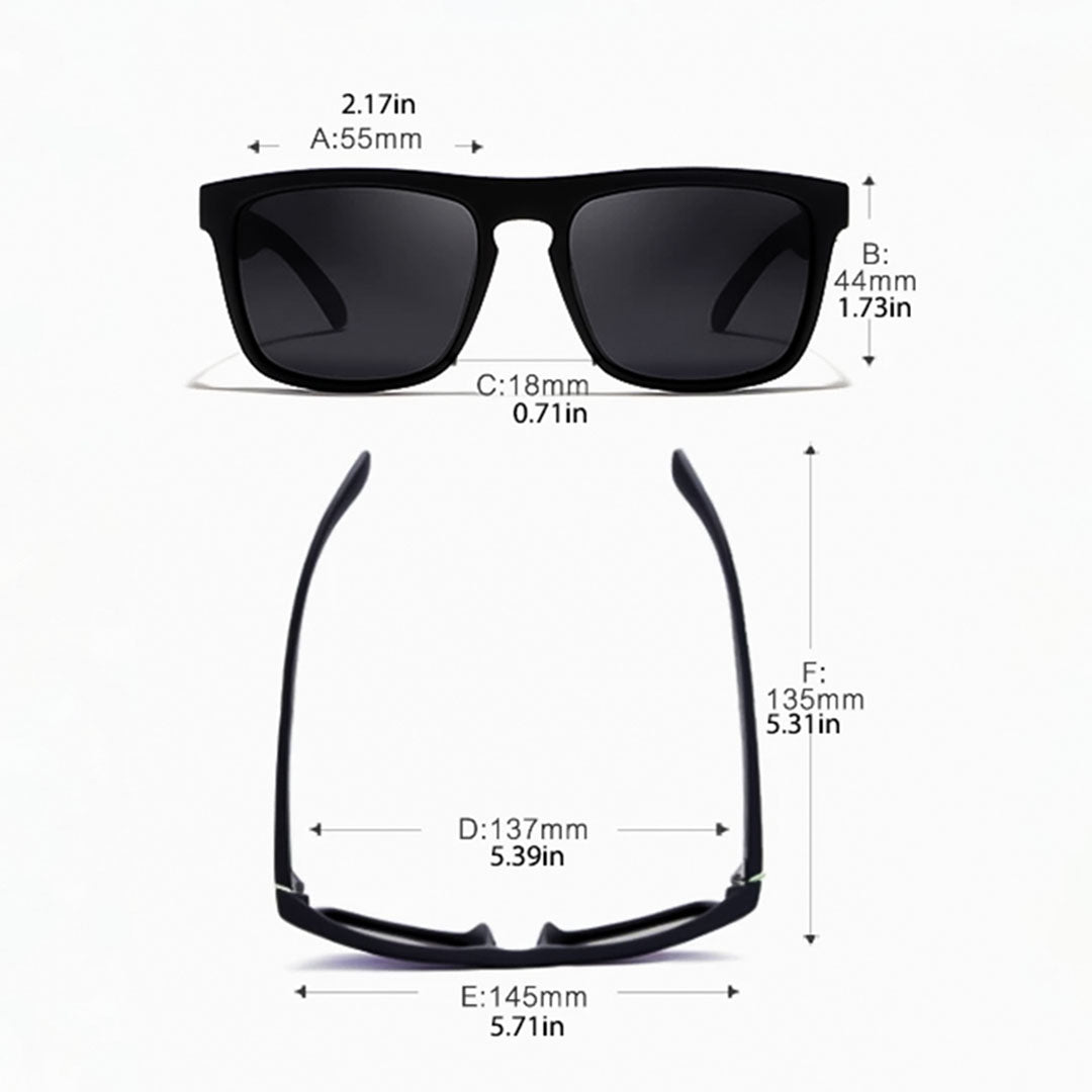 RX256 Classic Polarized Fishing Sunglasses | UV400 TR90