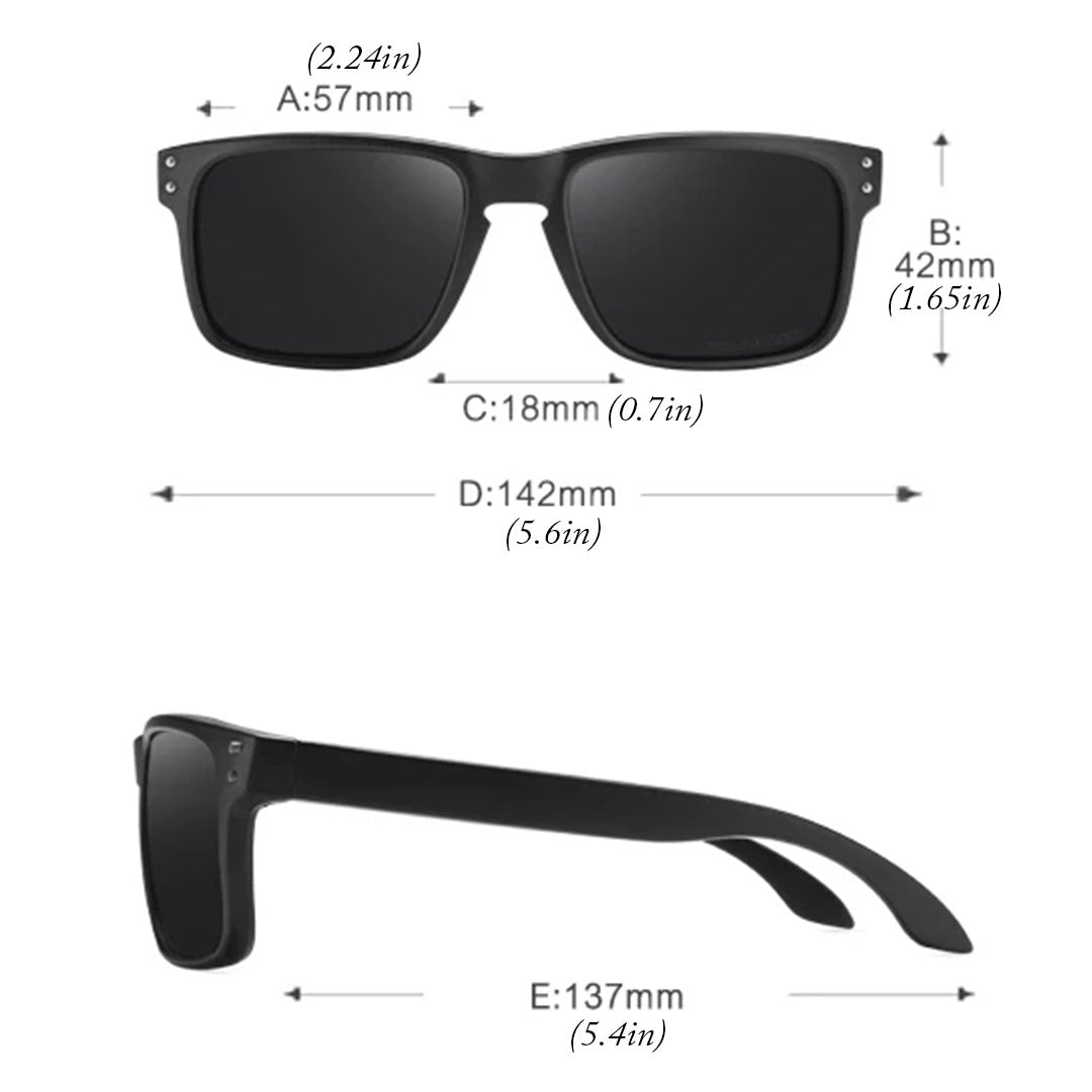 Lunettes de soleil polarisées SportWrap | RX452