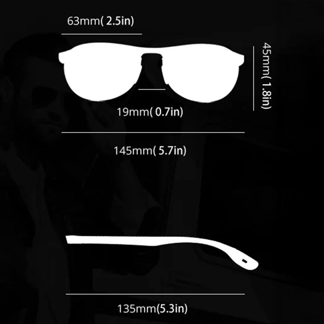 RX012 FlexOval TR90 Polarized Fishing Sunglasses | UV400
