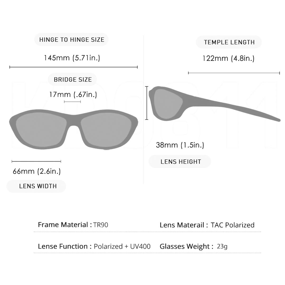Polarisierte Sonnenbrille | RX061