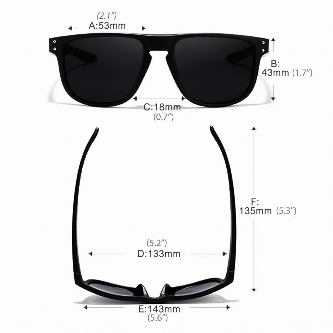 Outclass Polarized Sunglasses | UV400 Glare Cut