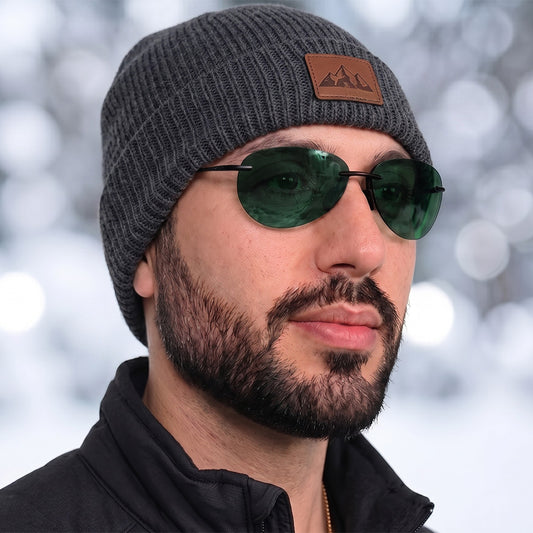 Aviator Randlose Sonnenbrille - UV400