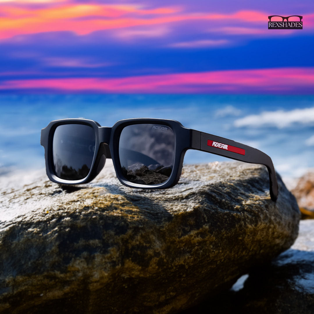 Oversized Square Polarized Sunglasses | Premium TR-90 - RX473