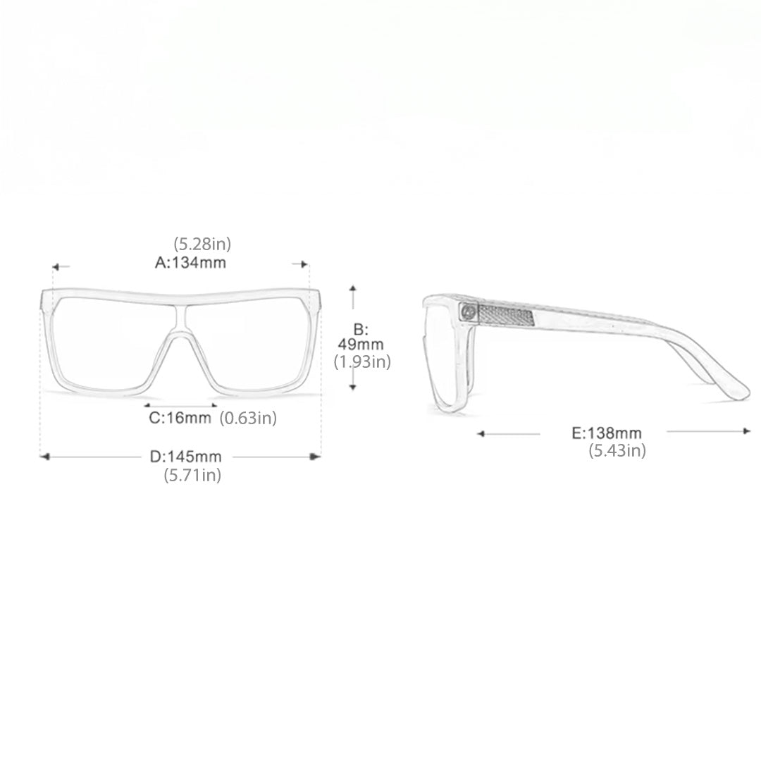 RX01 Polarized One-Piece Fishing Sunglasses | UV400