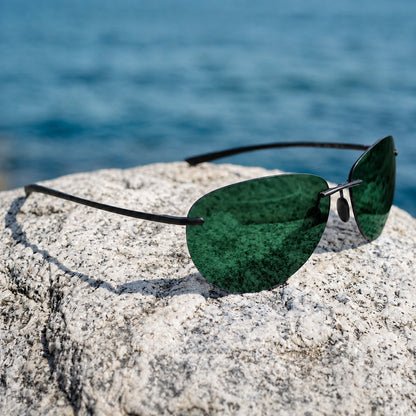 Aviator RX039 Rimless Sunglasses - UV400