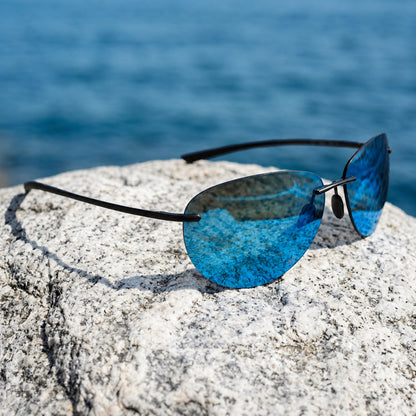 Aviator RX039 Rimless Sunglasses - UV400