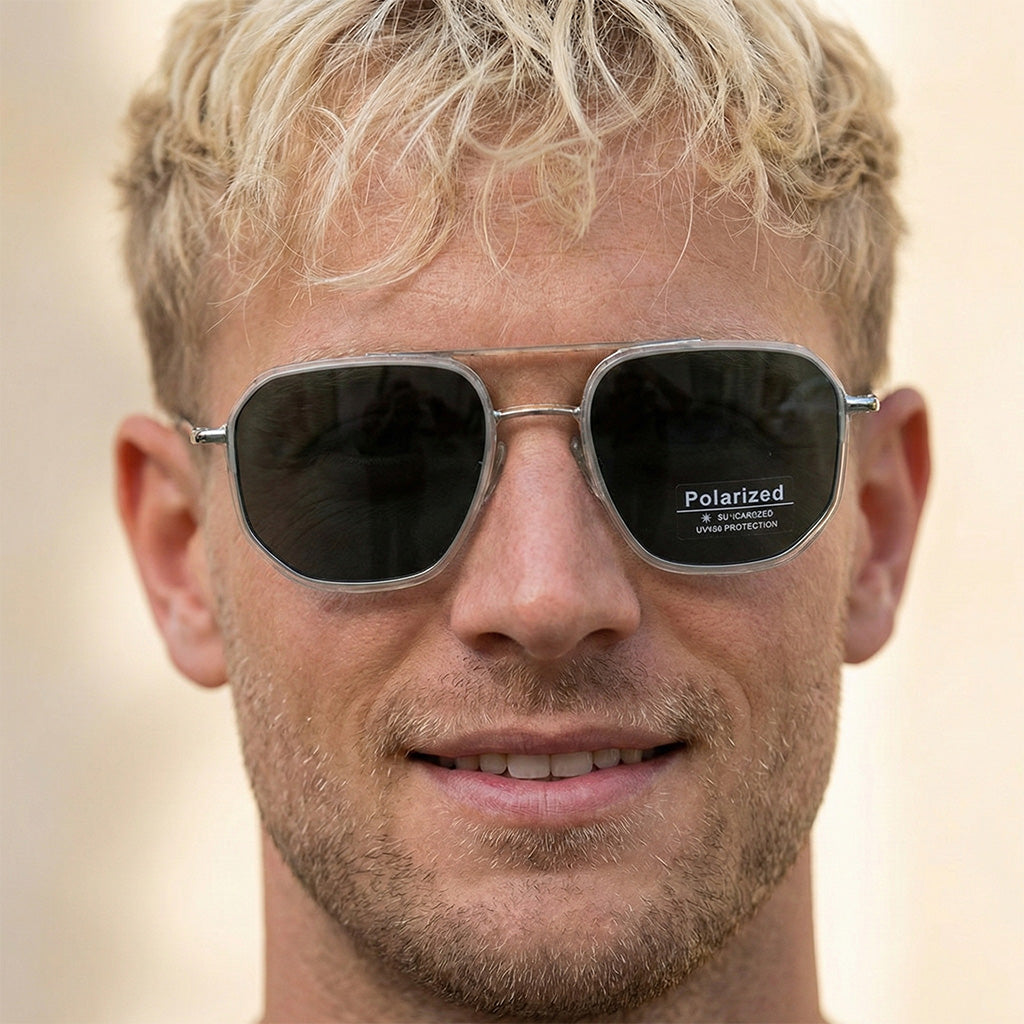 RetroEdge Polarized Vintage Sunglasses