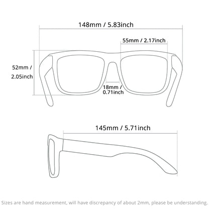 RX015 ReelView Polarized Fishing Sunglasses