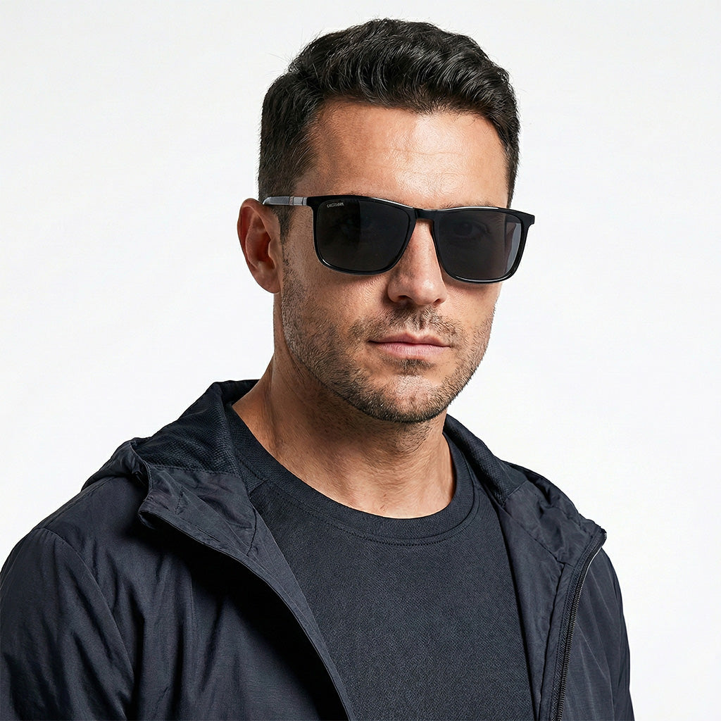 Sport Square Polarized Sunglasses