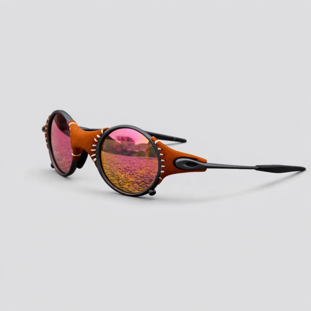 Vintage Round Metal Polarized Sunglasses