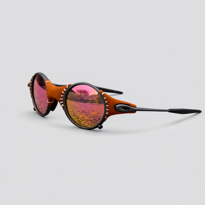 Vintage Round Metal Polarized Sunglasses