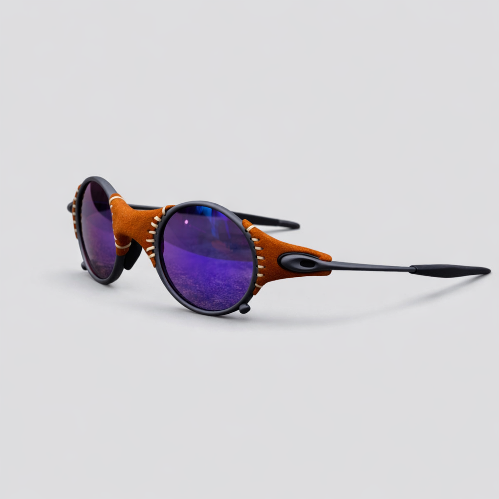 Vintage Round Metal Polarized Sunglasses