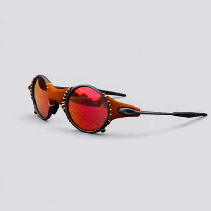 Vintage Round Metal Polarized Sunglasses