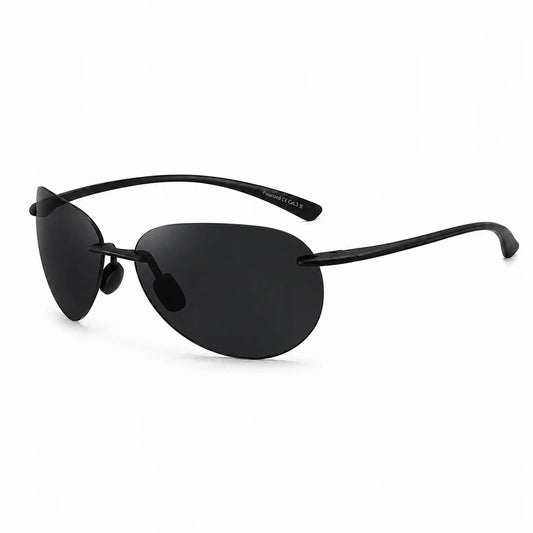 Aviator Paranoid Rimless Sunglasses - UV400