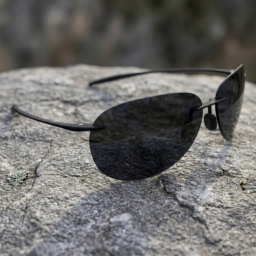 Aviator Randlose Sonnenbrille - UV400