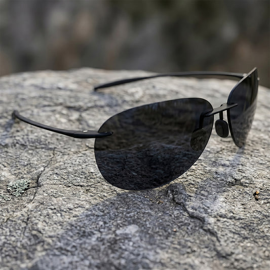 Aviator Randlose Sonnenbrille - UV400