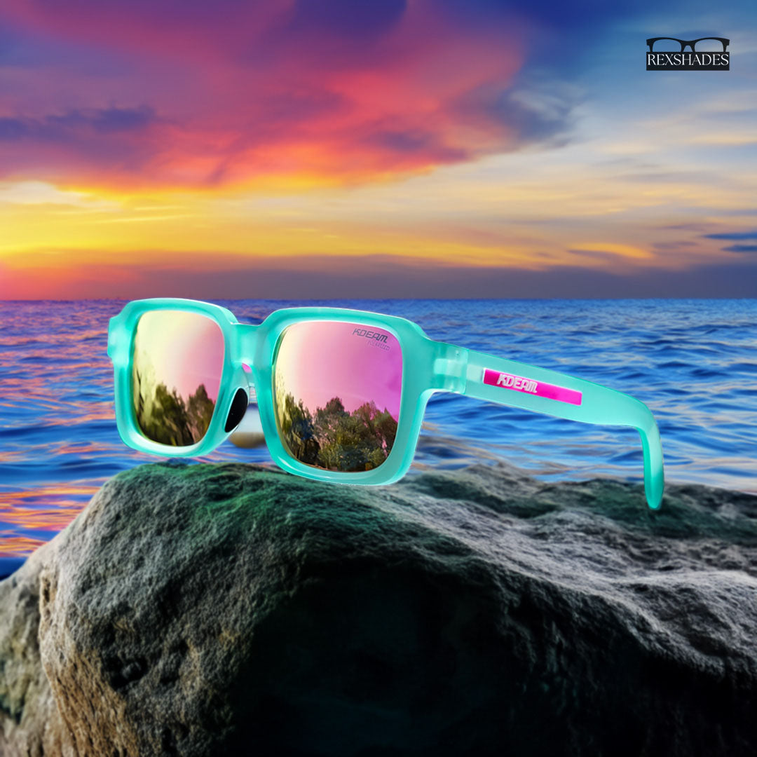 Oversized Square Polarized Sunglasses | Premium TR-90 - RX473