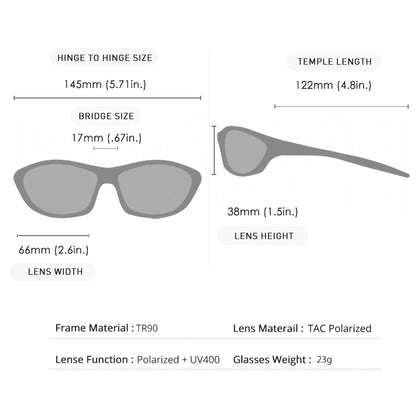 Polarisierte Sonnenbrille | RX061