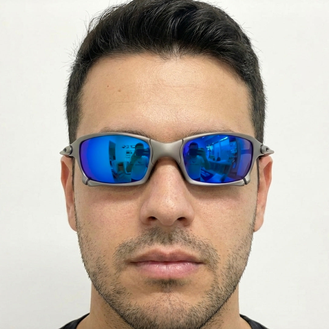 Vintage Rectangle Polarized Sunglasses