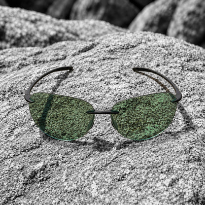 Aviator Randlose Sonnenbrille - UV400