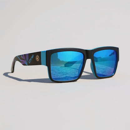 RX018 Ultra-Thick Square Polarized Fishing Sunglasses