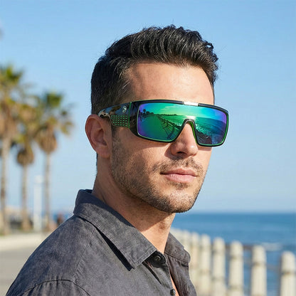 StormShield Oversized Polarized Sport Sunglasses