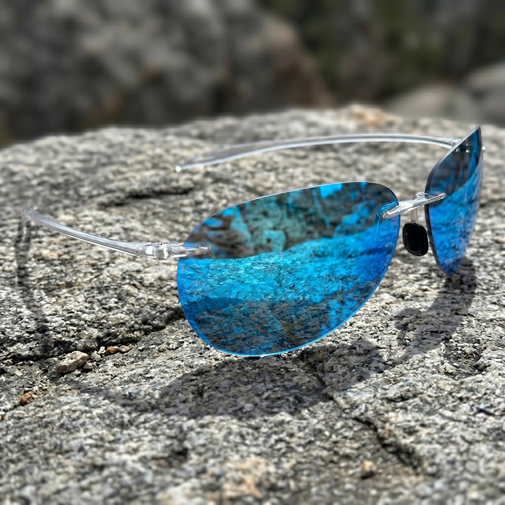 Aviator Randlose Sonnenbrille - UV400
