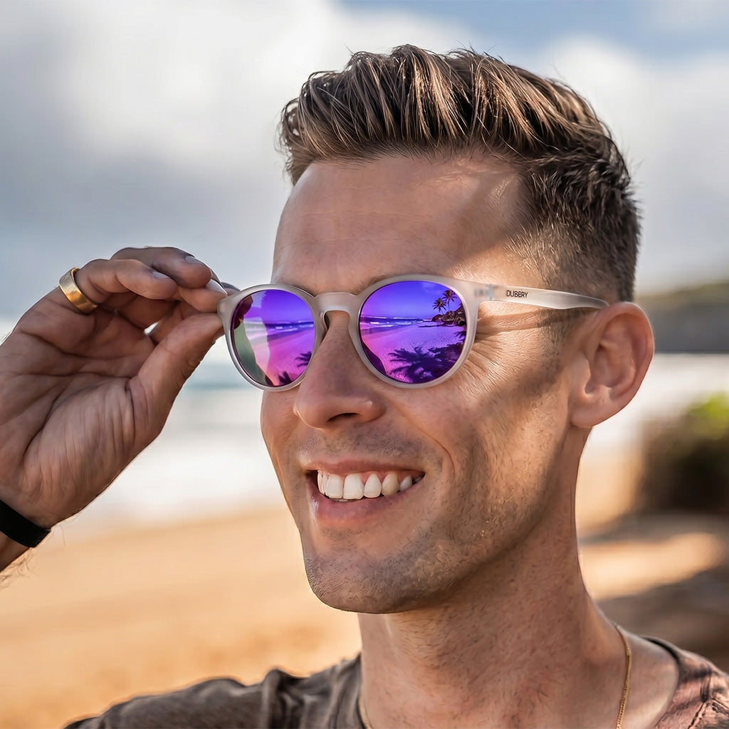 Halo Runde polarisierte Sonnenbrille für Strand & Reise