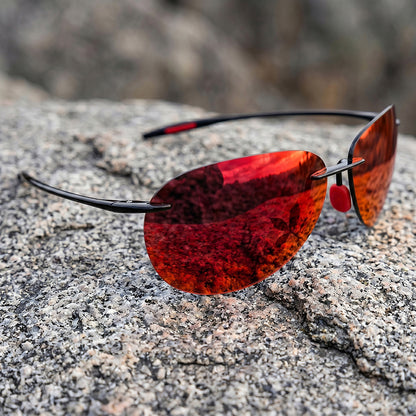 Aviator Randlose Sonnenbrille - UV400