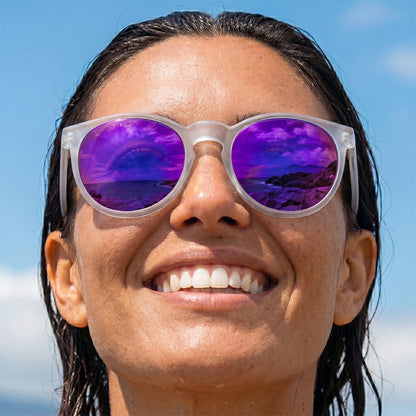 Halo Runde polarisierte Sonnenbrille für Strand & Reise
